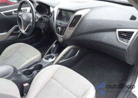 2013 Hyundai Veloster Base W/Gray из США, поврежденный, VIN KMHTC6AD1DU098281